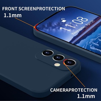 Pouzdro na telefon pro Samsung Galaxy A15 s [2 ochrannými fóliemi na displej] [1 šňůrkou na krk],