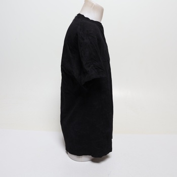 Pánské tričko HMIYA, 100% bavlna, vintage henley, krátký rukáv, letní, ležérní, velikost XL,