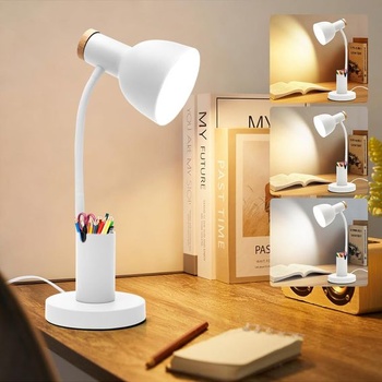 Stolová lampa LOMUG HBD biela