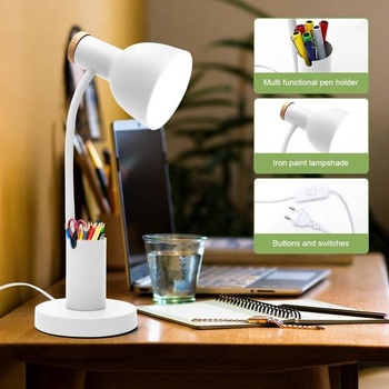 Stolová lampa LOMUG HBD biela