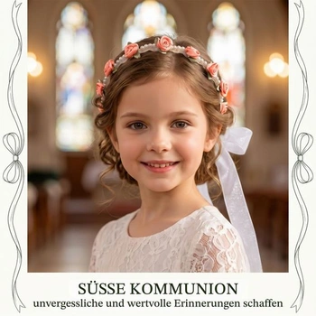 Květinová čelenka, dirndl čelenka, modré růže, tradiční vlasové doplňky