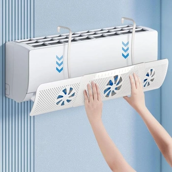 Deflektor vzduchu klimatizace, výsuvný, 3D voštinový výstup vzduchu, bez přímého proudění