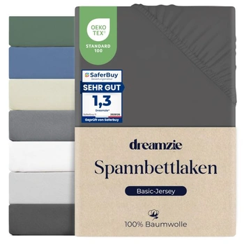 Napínacie prestieradlo Dreamzie 140x200cm, bavlna,…