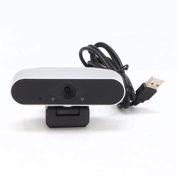 1080P Full HD webkamera s integrovaným mikrofónom, USB webkamera s technológiou Plug & Play, 360 °