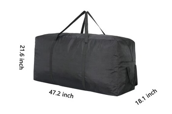 Ubagoo Oxford Heavy-Duty úložný vak, prepravná taška s rukoväťou na posteľnú bielizeň, matrac,