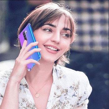 Puzdro pre Redmi Note 8 Pro M1906G7I, Roztomilé gradientné puzdro, Tenké TPU ochranné puzdro