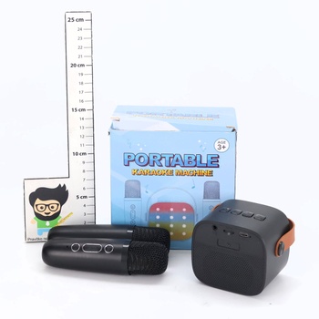 Karaoke automat Dislocati s 2 karaoke mikrofónmi Bluetooth, veľkonočné darčeky, detská hračka pre