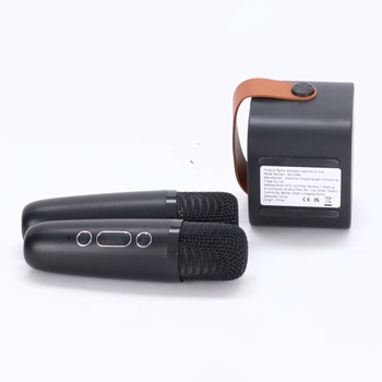 Karaoke automat Dislocati s 2 karaoke mikrofónmi Bluetooth, veľkonočné darčeky, detská hračka pre