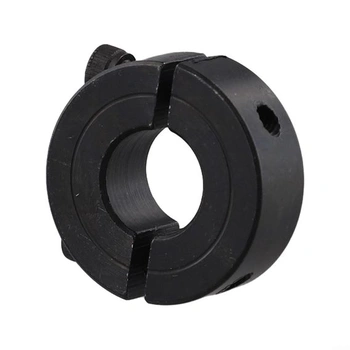 Upínací krúžok na ochranu hriadeľa, dvojito delený, 10 mm až 40 mm, verzia z čiernej ocele (13 mm)