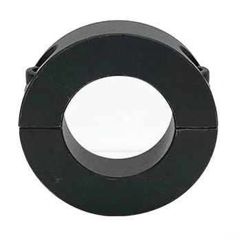 Upínací krúžok na ochranu hriadeľa, dvojito delený, 10 mm až 40 mm, verzia z čiernej ocele (13 mm)
