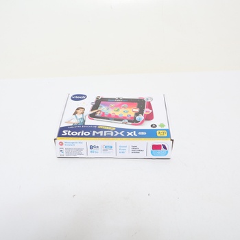 VTECH - Storio Max XL 2.0 ružový, detský tablet s dotykovou obrazovkou, vzdelávací a bezpečný s