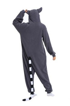Dámsky halloweensky kostým Onesie, veľkosť 106, šedý, veľkosť M