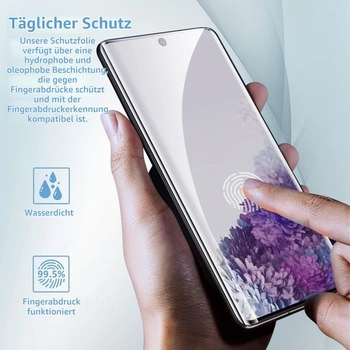 Pro Samsung Galaxy S20 Plus 5G tvrzené sklo (6,70 palce), balení 2 ks ochranného skla + ochranná