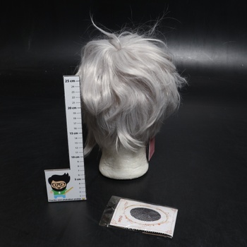 Krátka parochňa Sofeiyan so strihom pixie, teplovzdorné a prírodné dámske parochne s ofinou, 23 cm