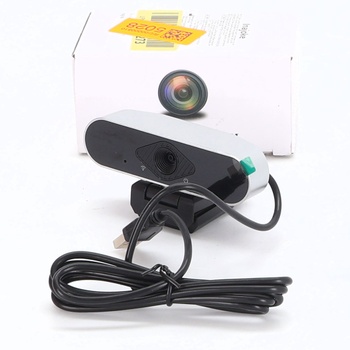 1080P Full HD webkamera s integrovaným mikrofónom, USB webkamera s technológiou Plug & Play, 360 °