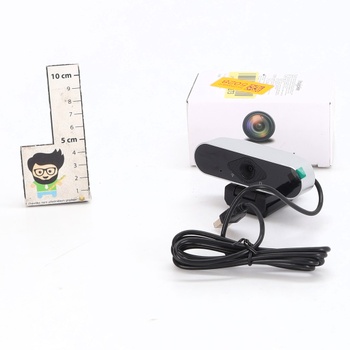 1080P Full HD webkamera s integrovaným mikrofónom, USB webkamera s technológiou Plug & Play, 360 °