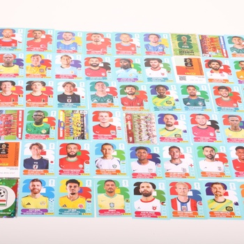Samolepky Panini Mistrovství světa ve fotbale 2026 – Blistrové balení s 8 pouzdry, sada více kusů.