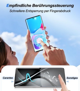 Ochranné tvrdené sklo Carantee pre Motorola Edge 60 Fusion, tvrdosť 9H, balenie po 2 kusoch pre Edge