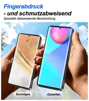 Ochranné tvrzené sklo Carantee pro Motorola Edge 60 Fusion, tvrdost 9H, balení po 2 kusech pro Edge