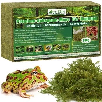 ZeeDix rašeliník 500g do terária a rastlín Natural 500g