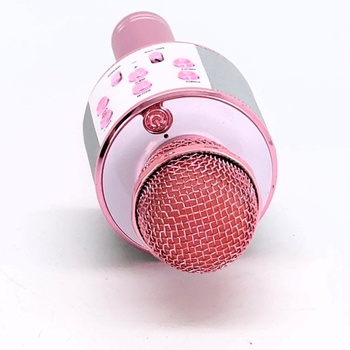 GeschenPark detský mikrofón, bezdrôtový Bluetooth mikrofón Hračky pre dievčatá 3-10 rokov Darčeky pre deti