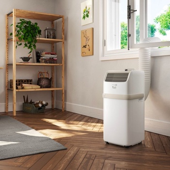 Mobilná klimatizácia, až 60 m², 65 dB, 8300 BTU, biela - A