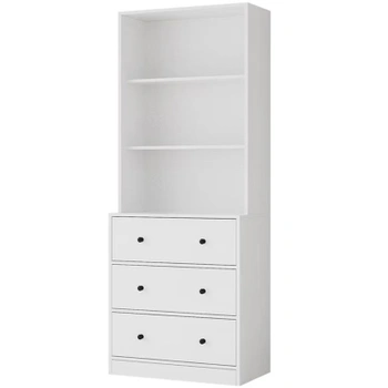 6poschodová knižnica XFT-002, s 3 zásuvkami, 40 × 60 × 180…