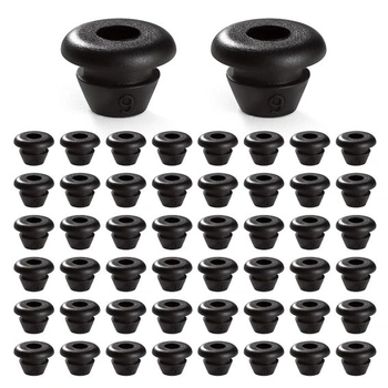 YIXISI 50 kusov Gumové priechodky s priemerom 4 * 6 mm,…