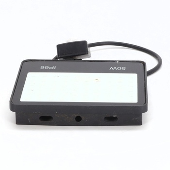 LED reflektor s pohybovým senzorem, venkovní, 50W - 5000LM, 6500K studená bílá. LED bodové světlo s