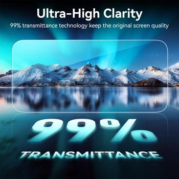 Ochranná fólie Mothca HD pro iPhone 17/17 Pro/16 Pro, balení po 2 kusech, průhledná, 6,3 palce.