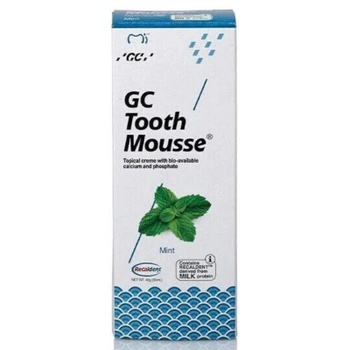 Dentálny krém Tooth Mousse s príchuťou mäty, 35 ml, biela - N