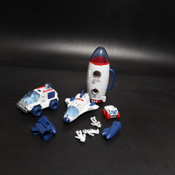 Raketa Siairo Space Shuttle pro děti, vesmírná loď se světelnými a zvukovými efekty, vesmírná