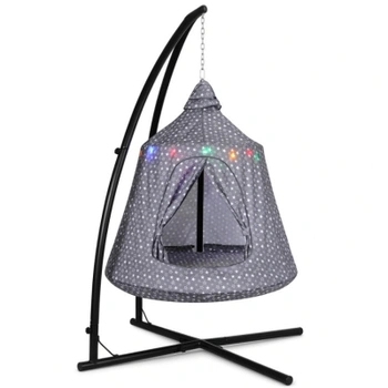 Závesné hojdacie kreslo SW134M, s rámom, 112 x 112 x 212,5…