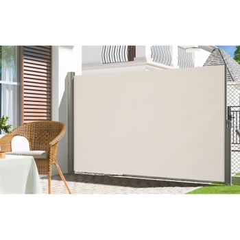Bočná markíza BE184BP02, 180 x 400 cm, hliníková, béžová - B
