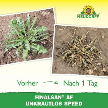 Neudorff Finalsan AF Weed-Free Speed ​​– Rýchlo pôsobiaci herbicíd proti burine, machu a riasam.