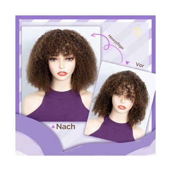 Dámská krátká kudrnatá paruka FASHION IDOL