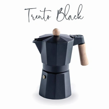 Italský kávovar Trento Black Lacor