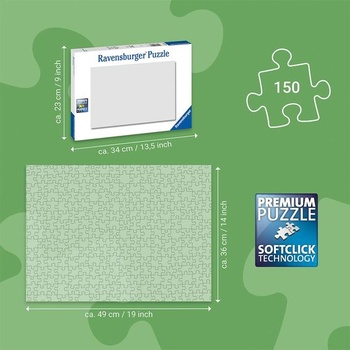 Ravensburger Puzzle Funny Dogs - 150 XXL dielikov pre deti od 7 rokov