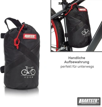 BARTSTR Vodeodolný kryt na bicykel, Vodeodolná garáž na kolesá z odolného materiálu, Extra silný