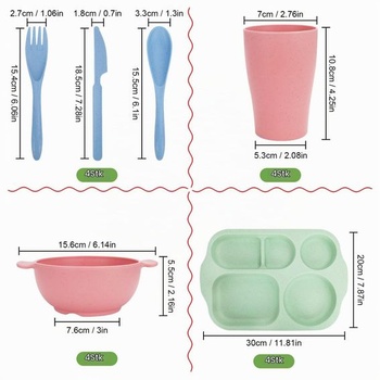 Sada nádobí CSYY Plates and Bowls Set 24 Ks