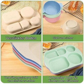 Súprava riadu CSYY Plates and Bowls Set 24 Ks