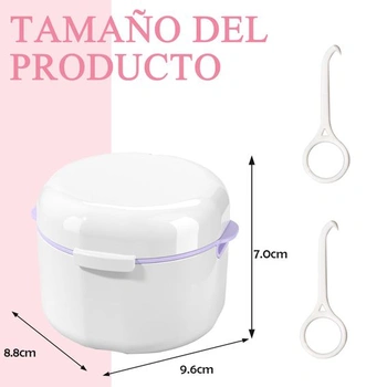 Puzdro a čistič zubnej protézy BORISCA