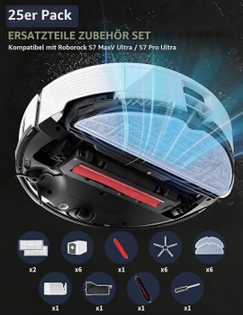 Príslušenstvo Kryvella 25 ks pre Roborock S7