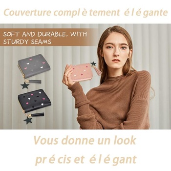 ANBOO Exquisite Wallet, Dievčenská peňaženka, Kabelka pre dievčatá, Teenagerky, Dámska peňaženka, 4