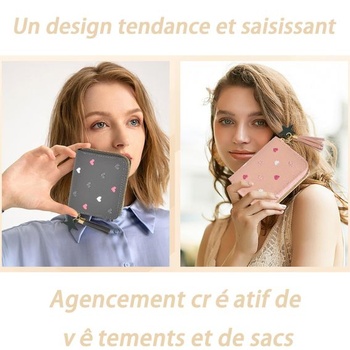 ANBOO Exquisite Wallet, Dievčenská peňaženka, Kabelka pre dievčatá, Teenagerky, Dámska peňaženka, 4