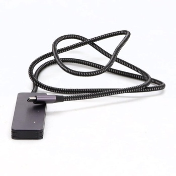 USB C 3.2 Hub 10 Gbps, QUUGE 4-v-1 adaptér s 2 USB-C 3.2 a 2 USB-A 3.2 portami, hliníkový