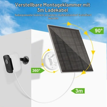 Sada solárních panelů Uraqt pro kameru Eufy