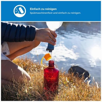 Fľaša na vodu Nalgene Sustain Tritan vyrobená z materiálu bez BPA, vyrobená z 50% recyklovaného