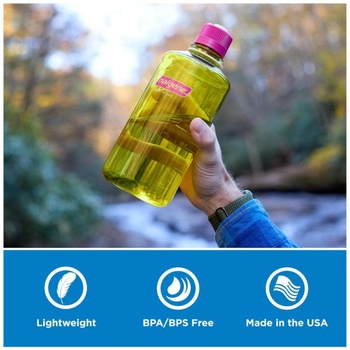 Fľaša na vodu Nalgene Sustain Tritan vyrobená z materiálu bez BPA, vyrobená z 50% recyklovaného