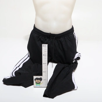 Pánske tepláky Adidas čierne, veľ. M